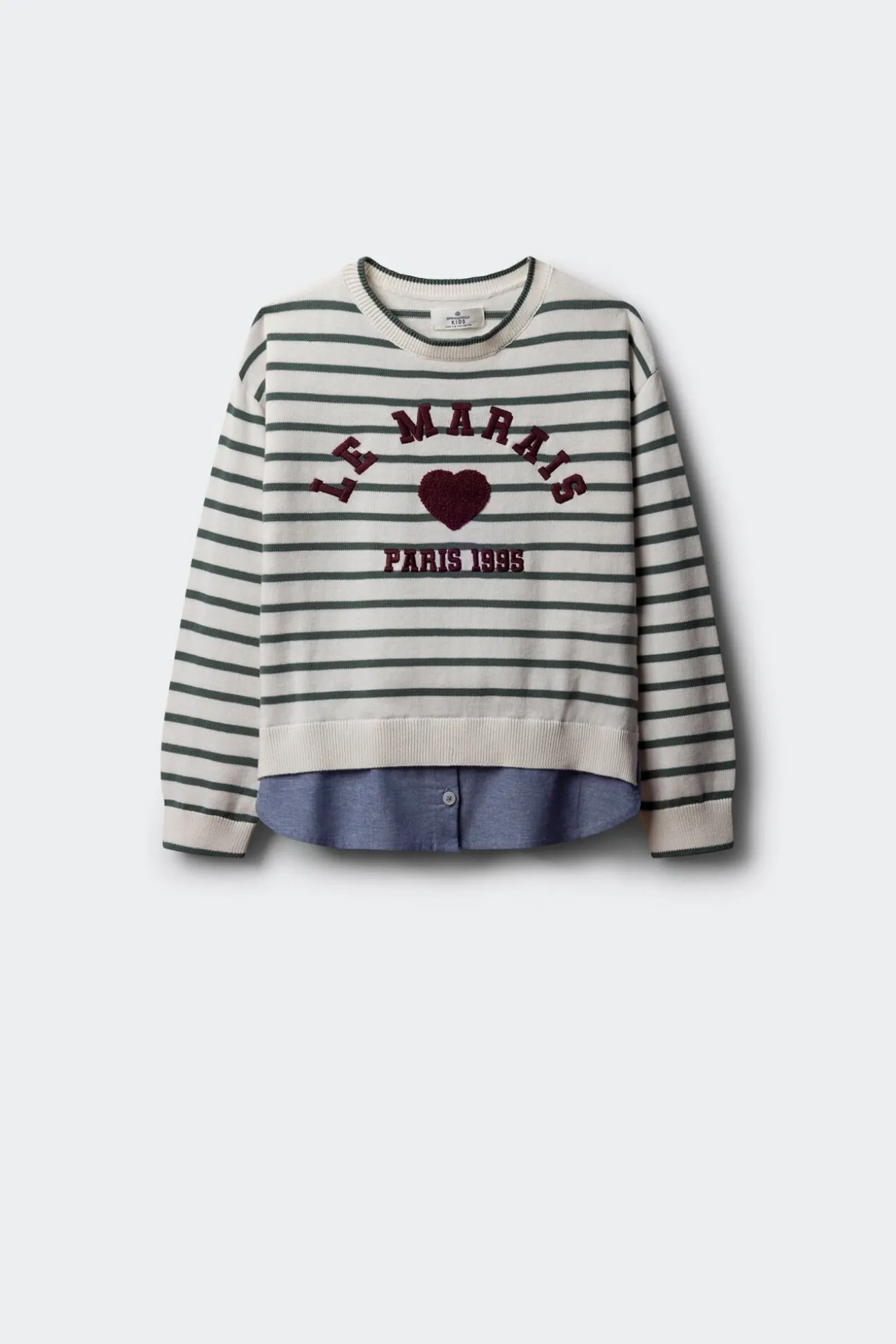 Jersey “Le Marais” Corazón niña