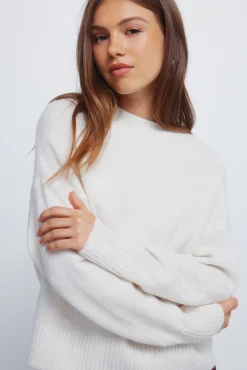 Jersey liso cuello redondo