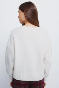 Jersey liso cuello redondo