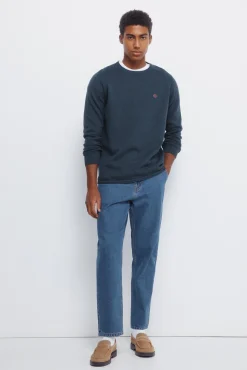 Jersey liso cuello rulo