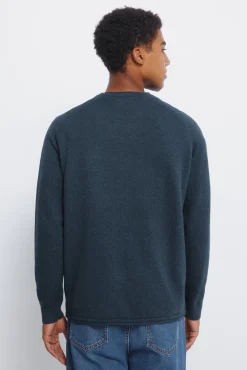 Jersey liso cuello rulo