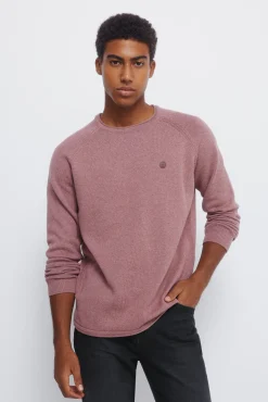 Jersey liso cuello rulo