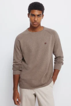 Jersey liso cuello rulo