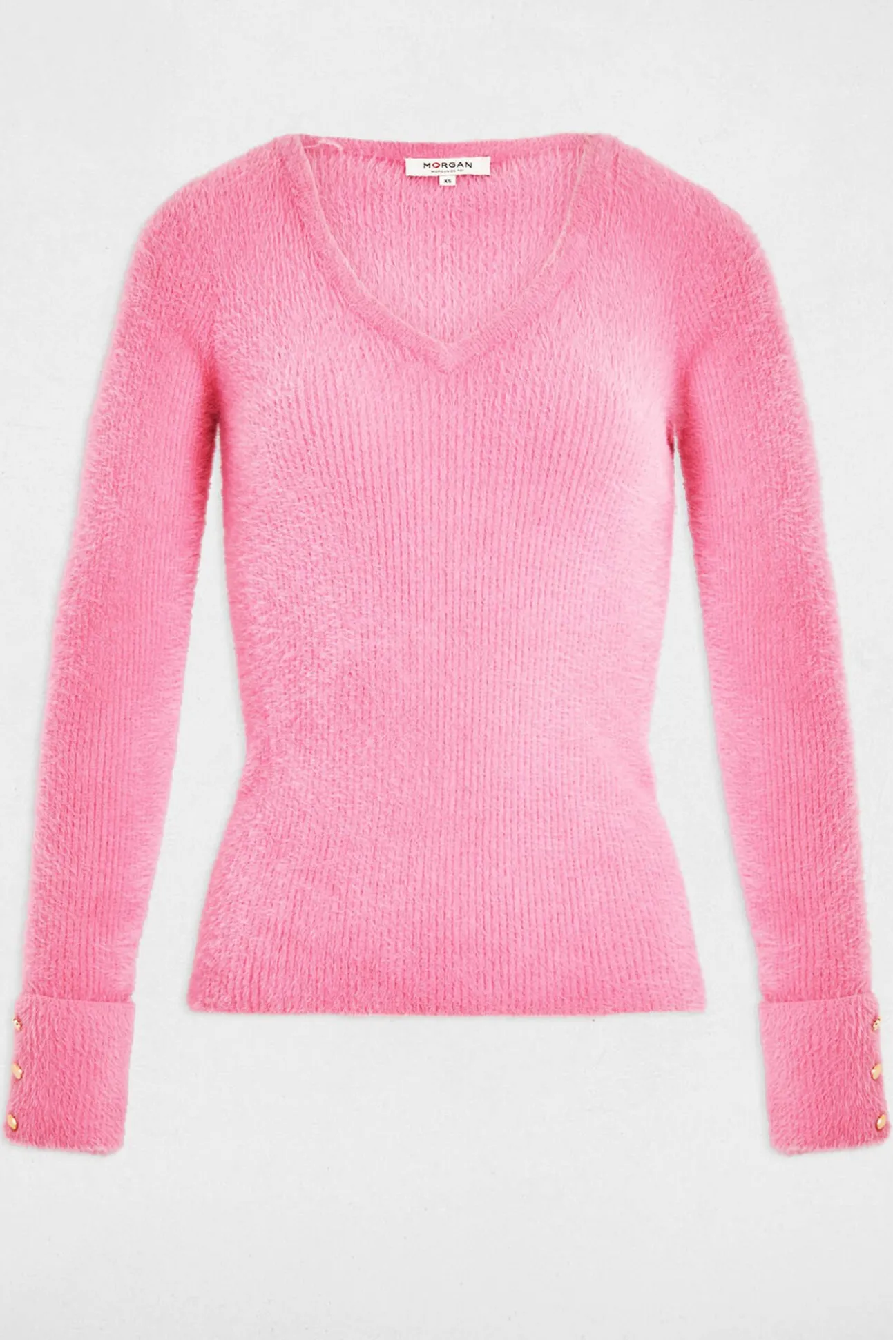 Jersey manga larga punto aterciopelado