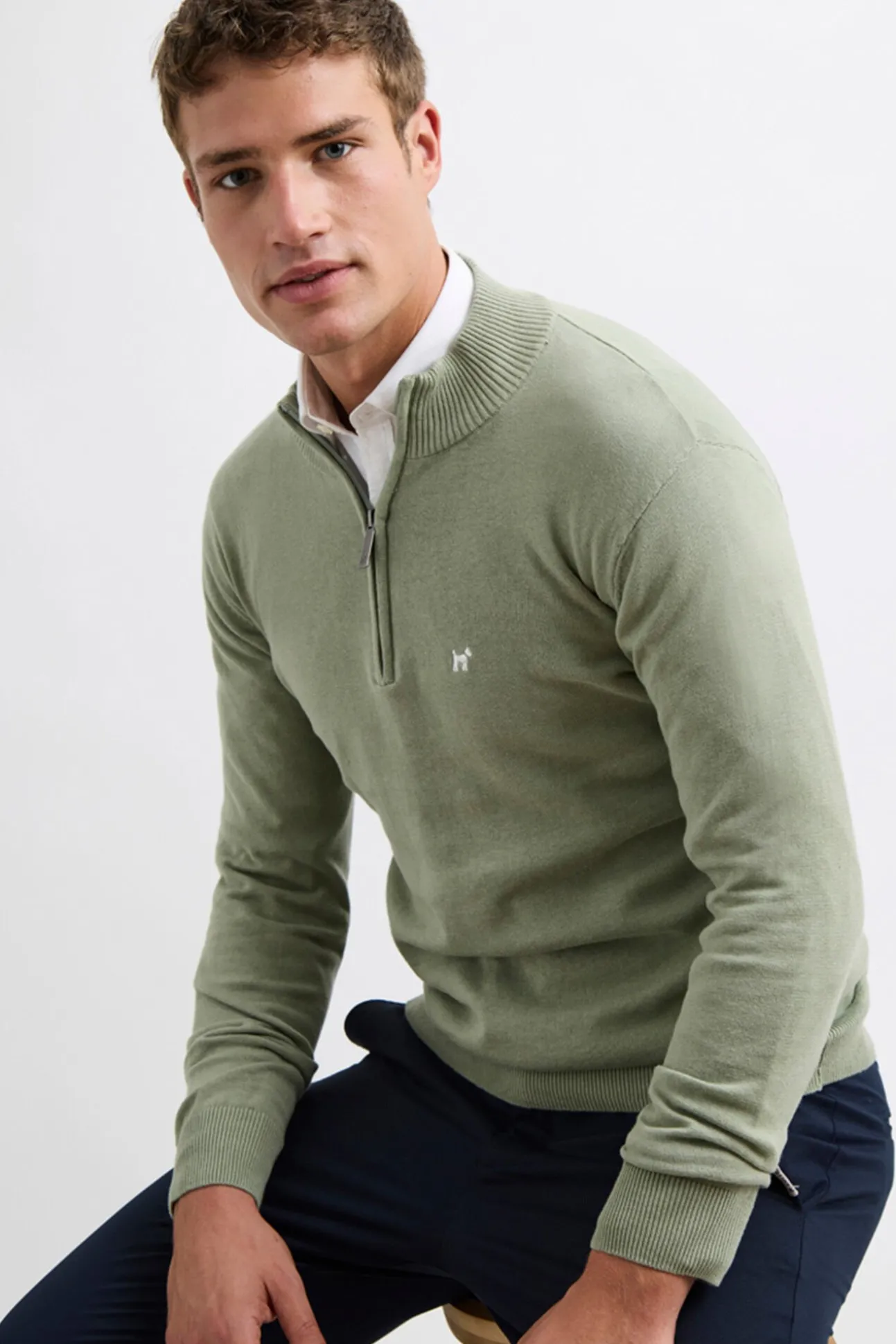 Jersey Media Cremallera