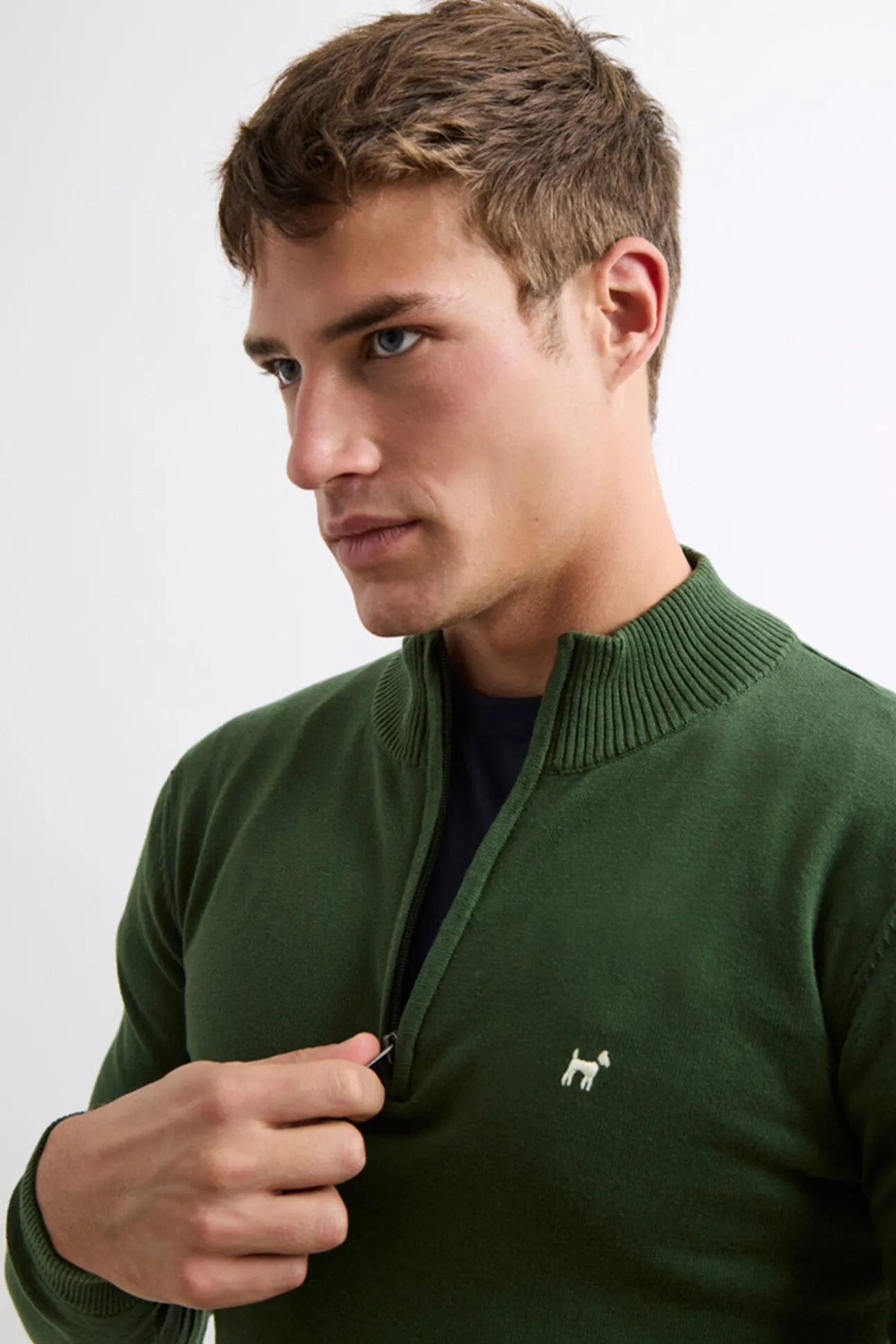 Jersey Media Cremallera