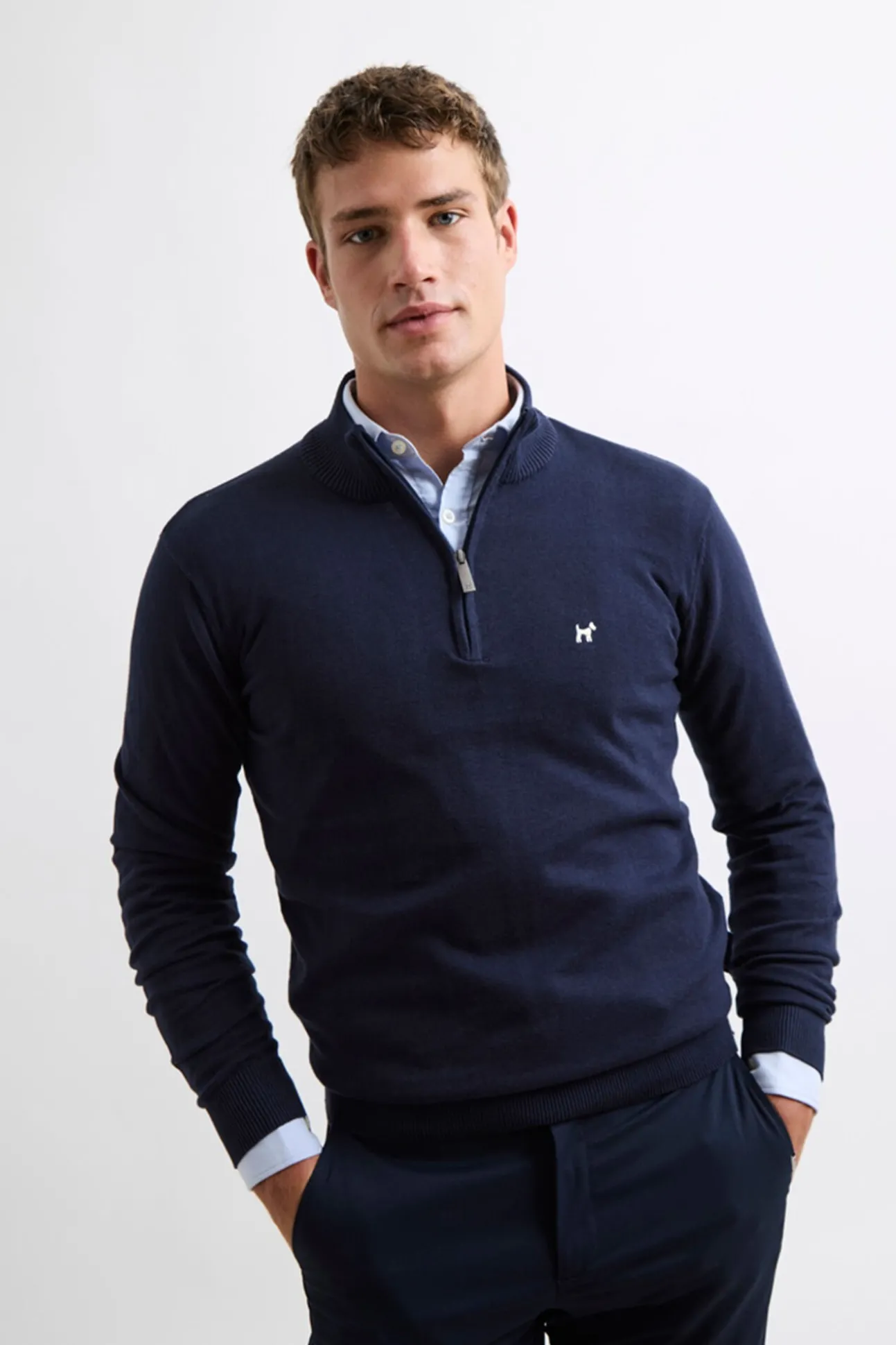 Jersey Media Cremallera