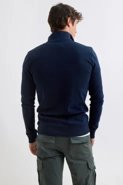 Jersey Media Cremallera Contraste