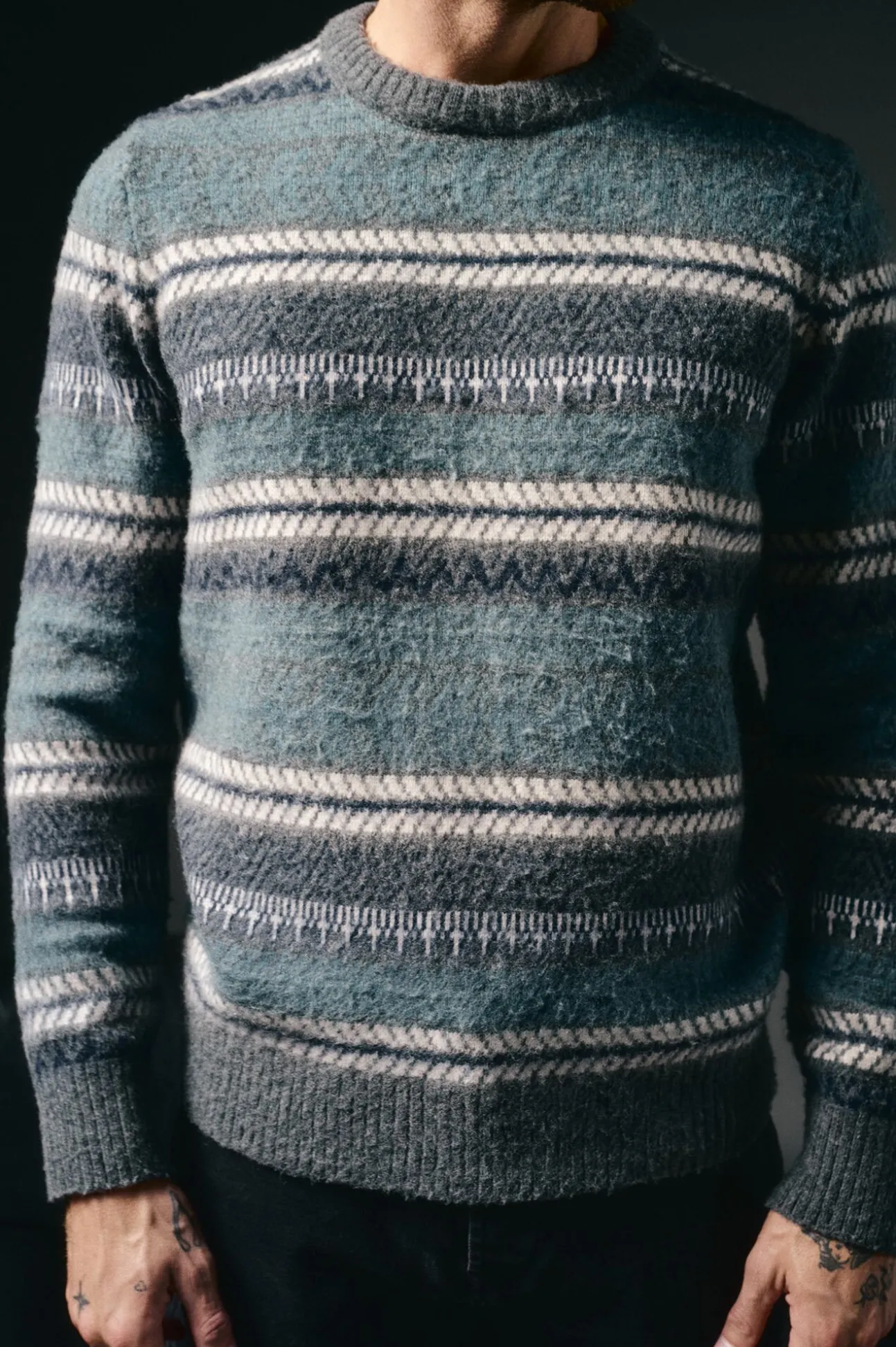 Jersey navideño cuello caja