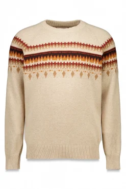 Jersey navideño fantasía lana cuello caja