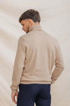 Jersey Nudos Cuello Vuelto