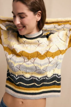 Jersey ondas multicolor