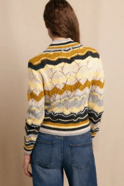 Jersey ondas multicolor