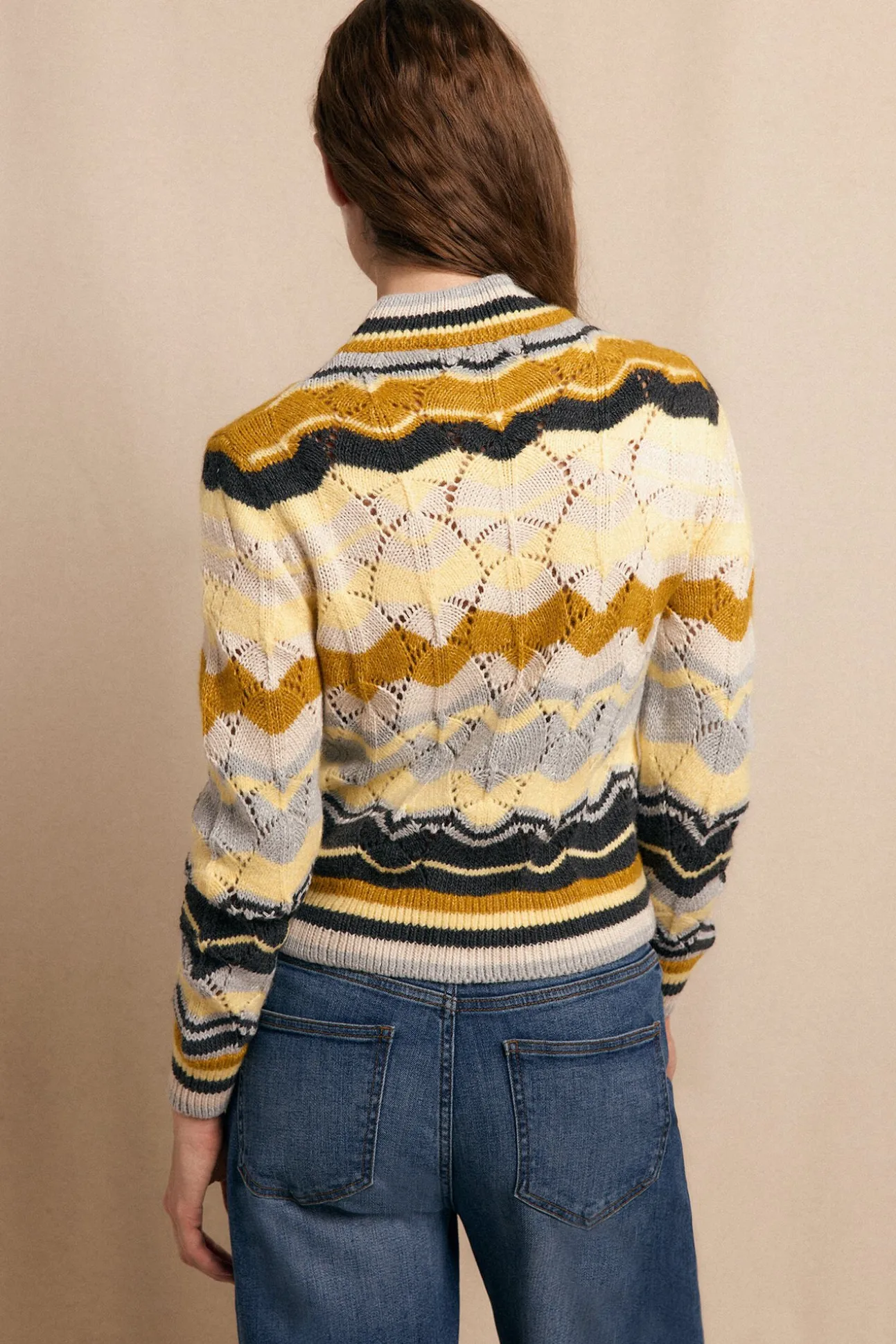 Jersey ondas multicolor