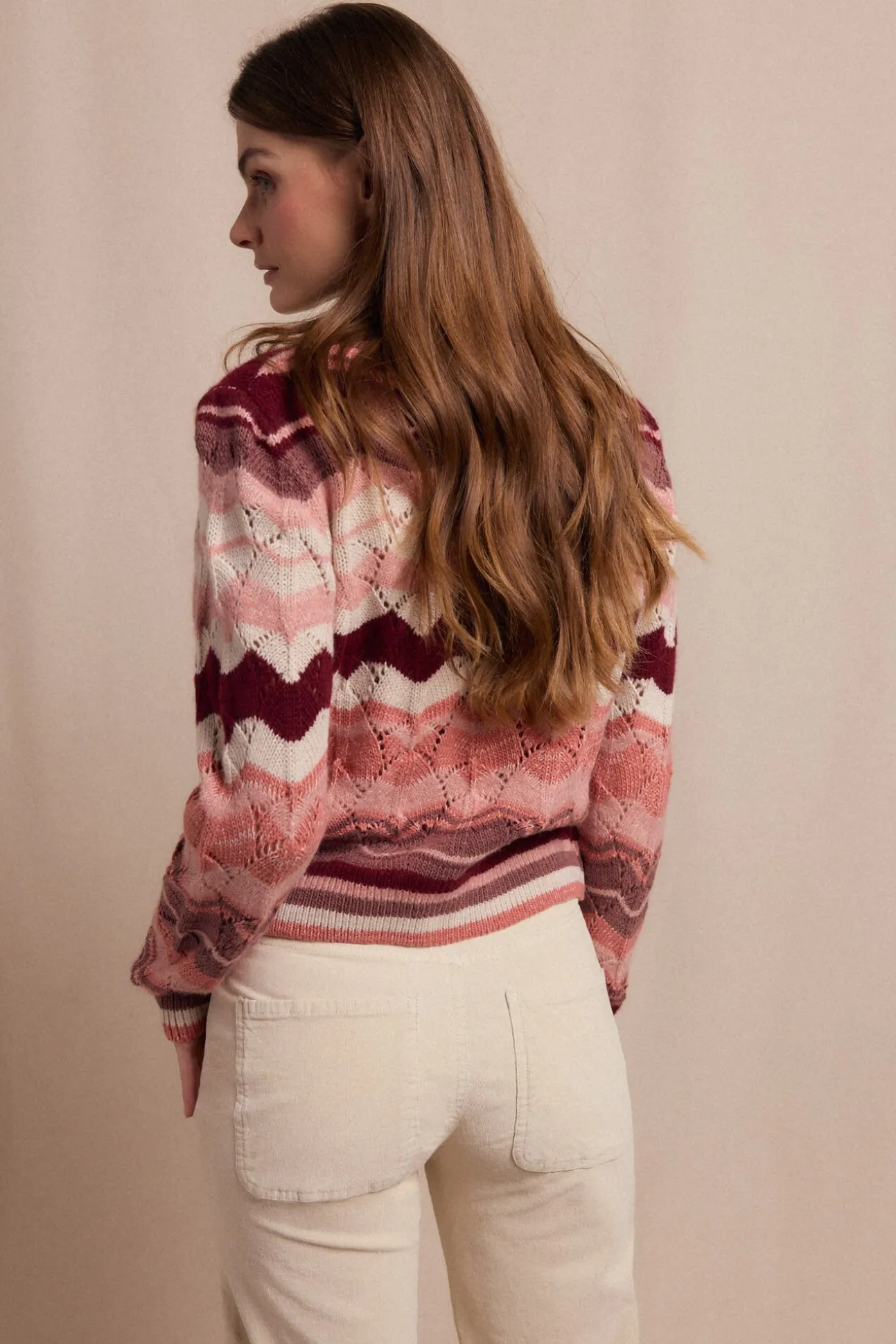 Jersey ondas multicolor