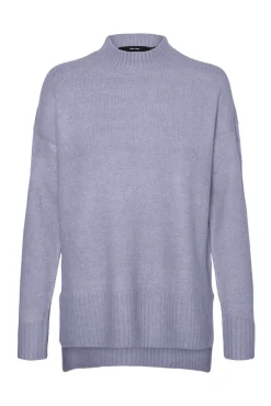 Jersey oversize de punto cuello alto