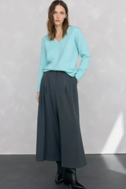 Jersey pico detalles de mini ochos