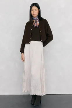 Jersey pico detalles de mini ochos