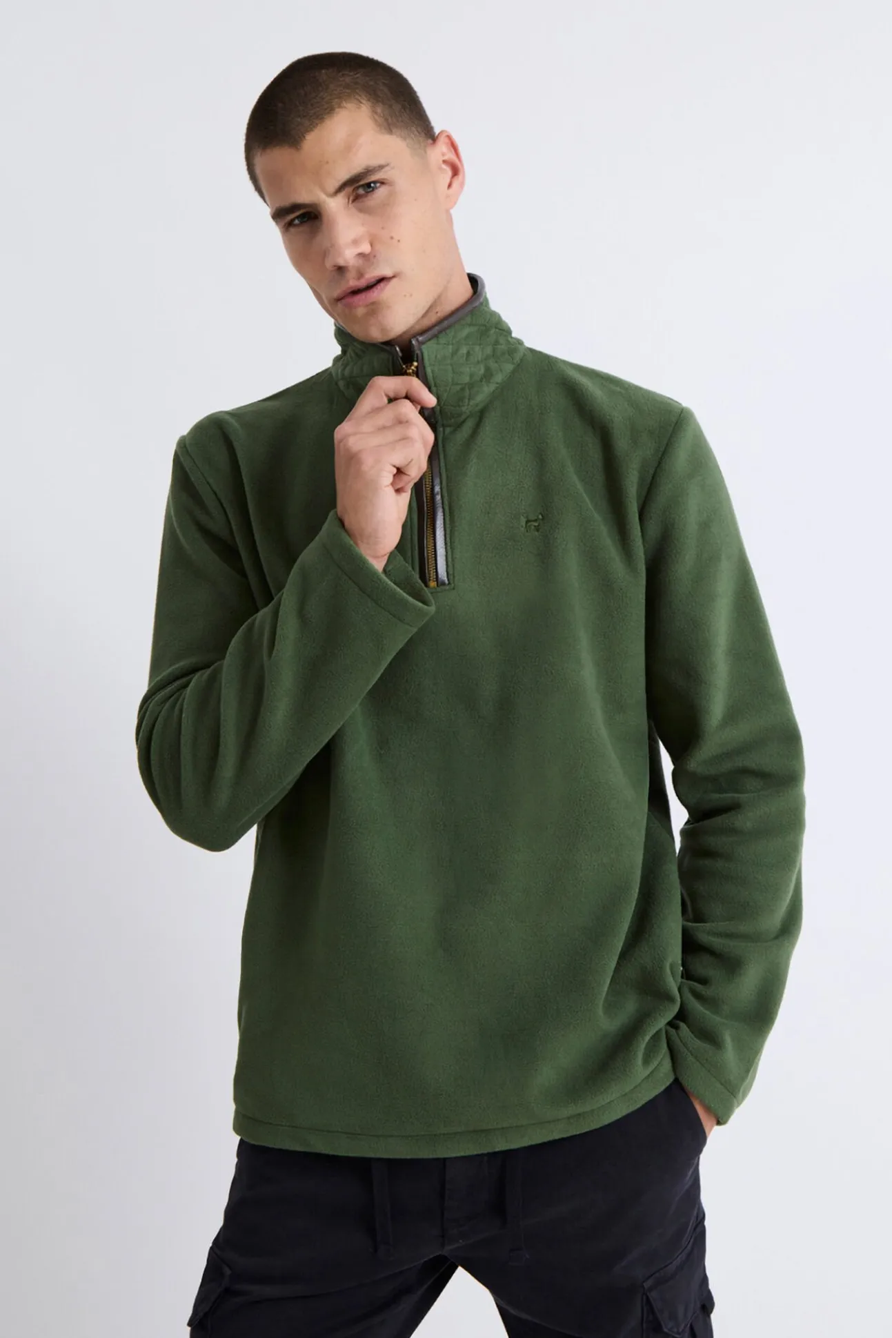 Jersey Polar Media Cremallera