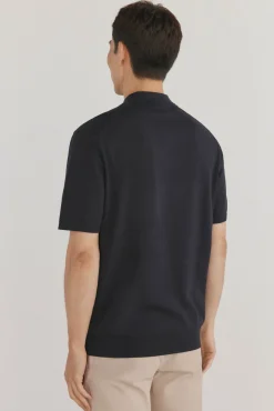 Jersey polo premium manga corta algodón