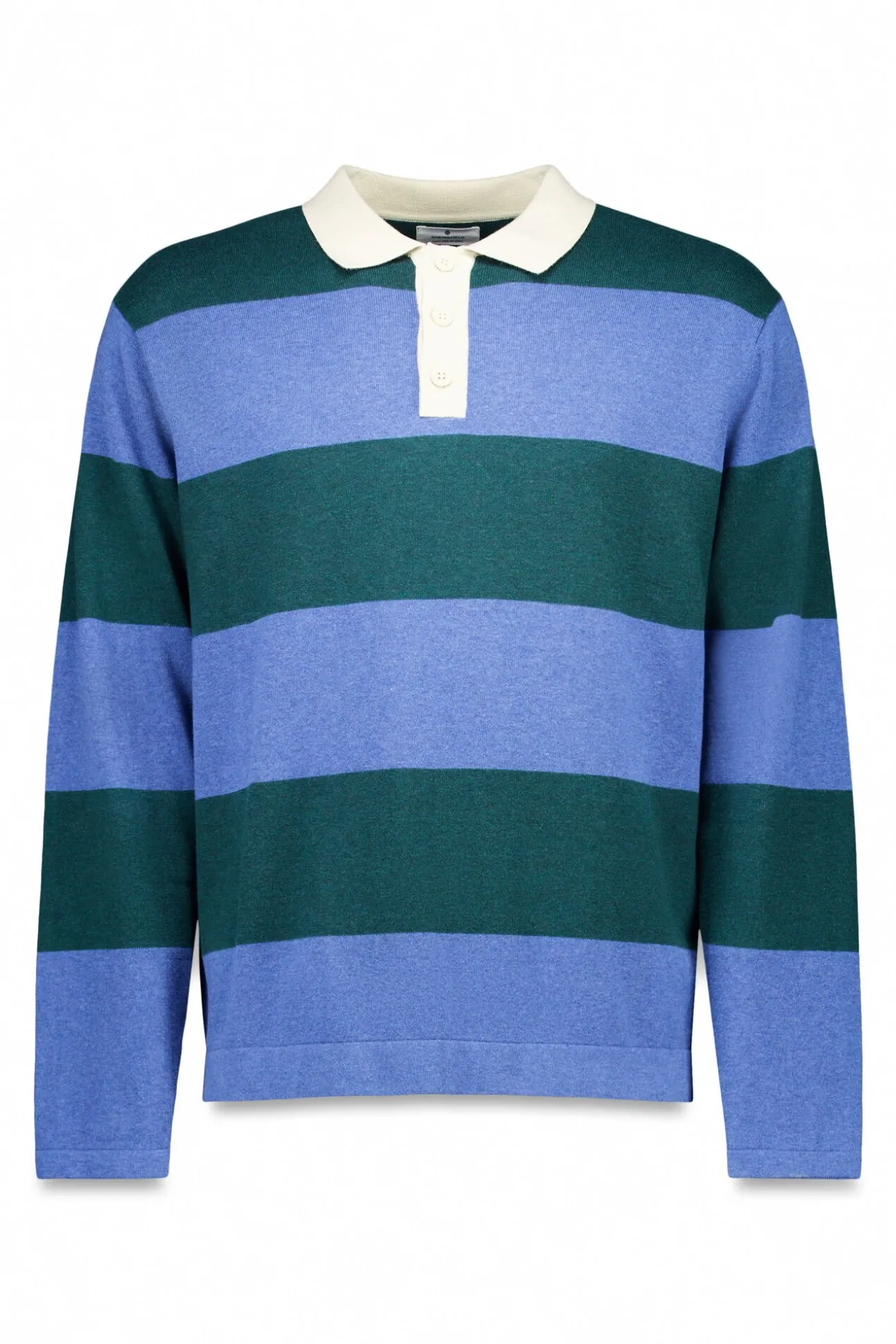 Jersey polo rayas anchas