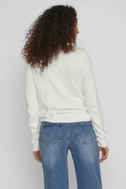 Jersey punto cuello pico