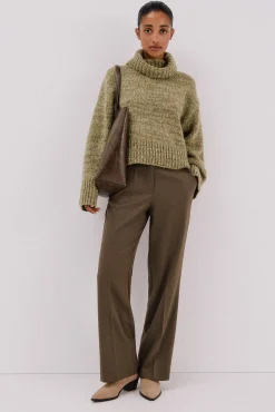 Jersey punto jaspeado