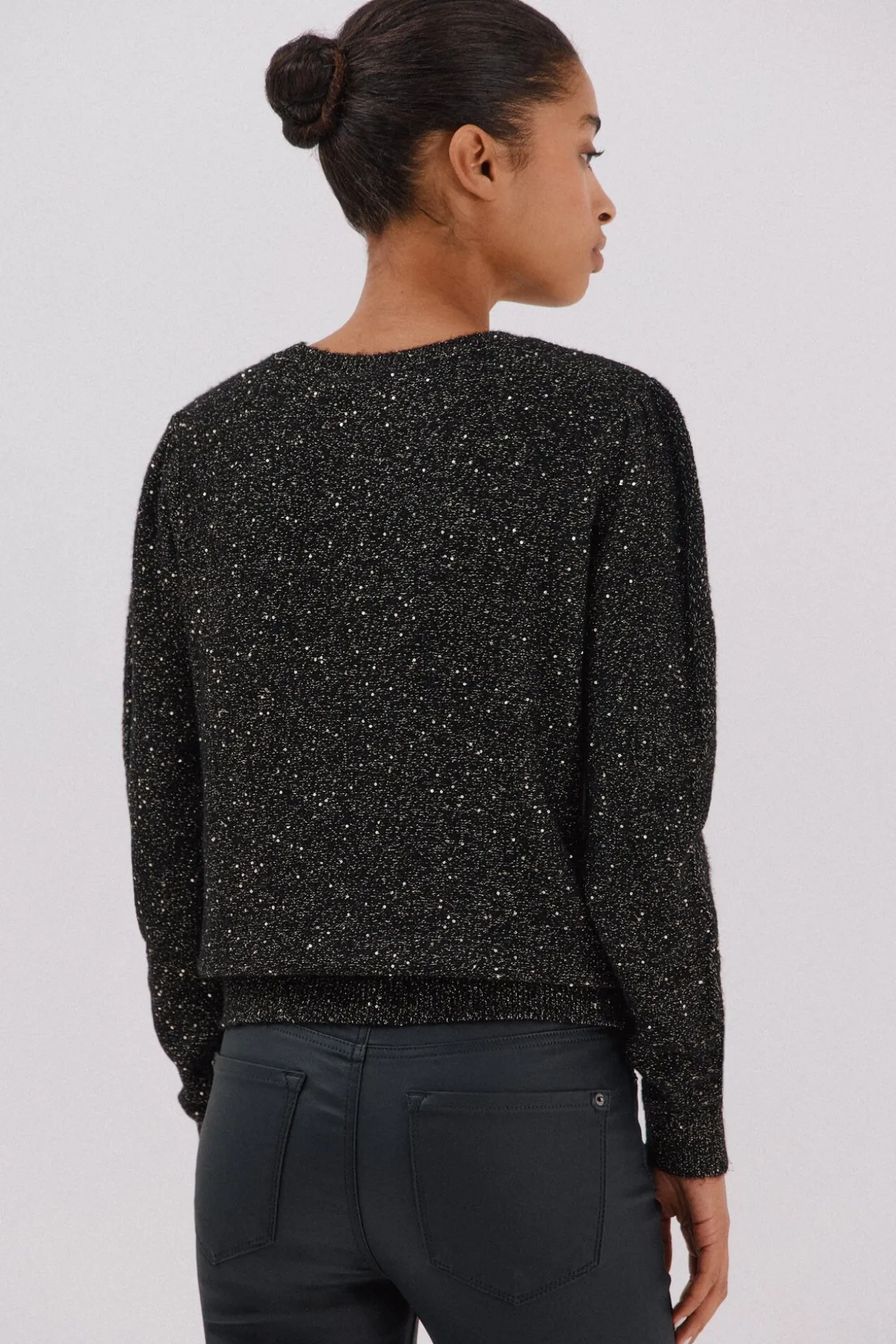 Jersey punto lentejuelas