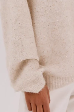 Jersey punto lentejuelas