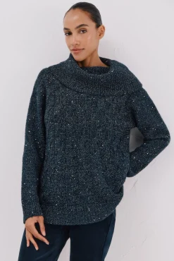 Jersey punto lentejuelas