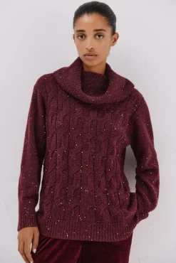 Jersey punto lentejuelas