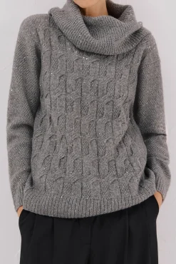 Jersey punto lentejuelas