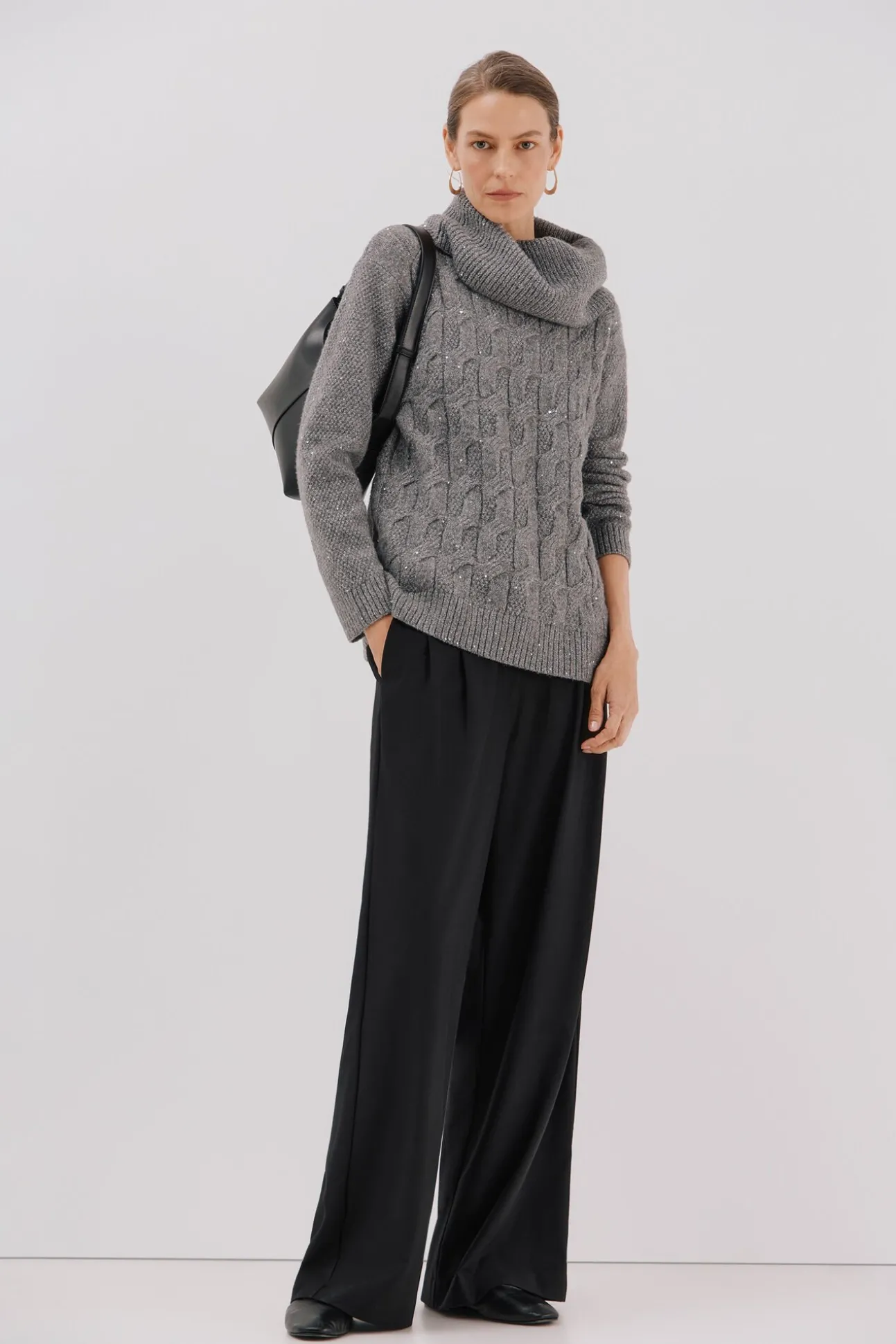 Jersey punto lentejuelas