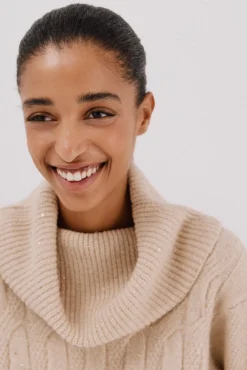 Jersey punto lentejuelas