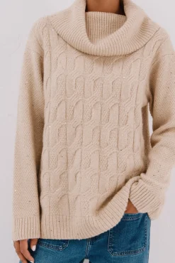 Jersey punto lentejuelas