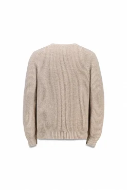 Jersey punto perlado lana