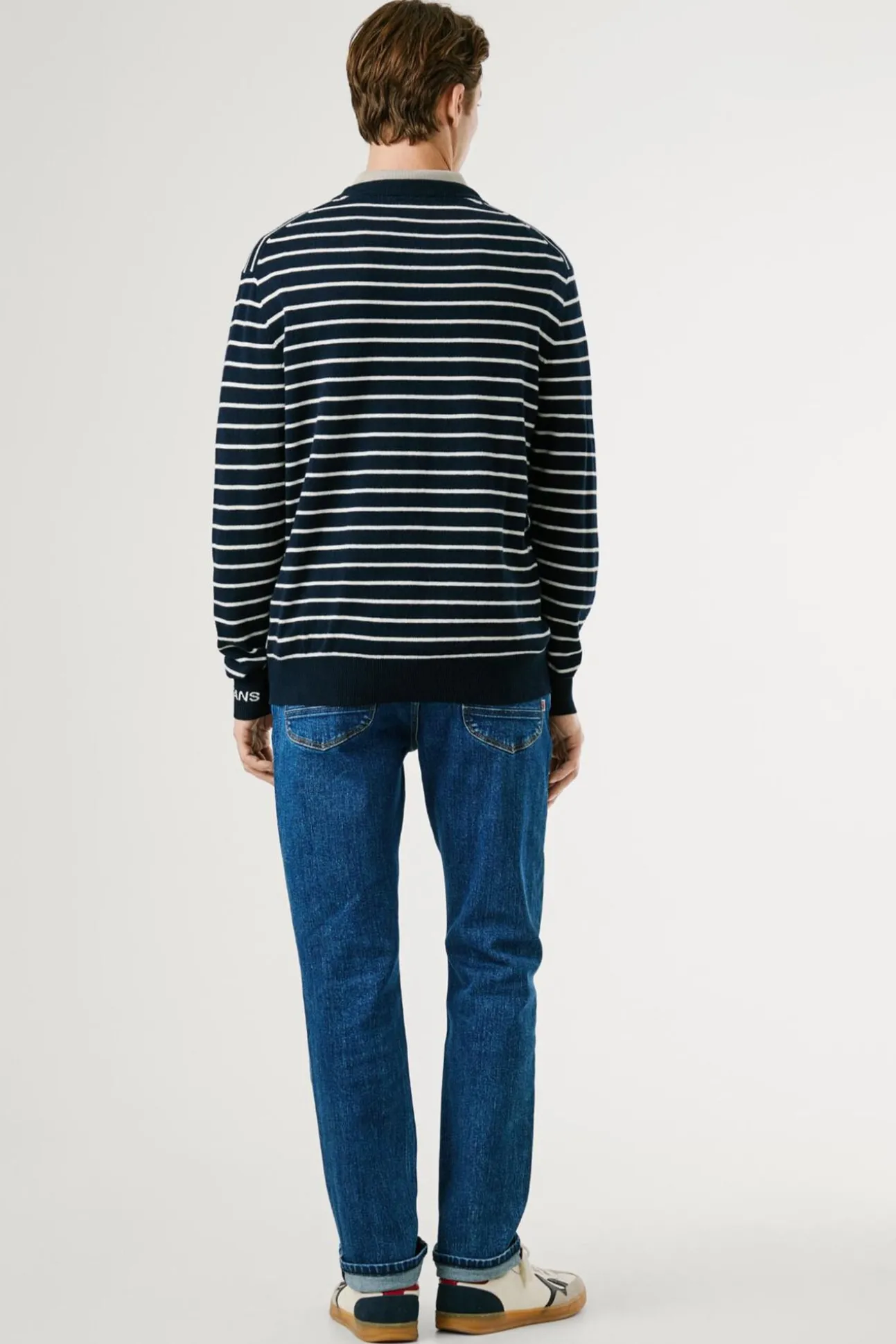 Jersey Punto Rayas Fit Regular