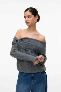 Jersey punto suave manga larga mujer