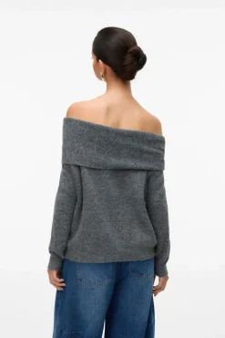 Jersey punto suave manga larga mujer