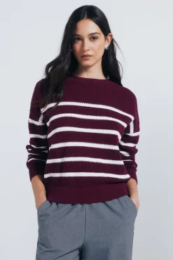 Jersey rayas algodón