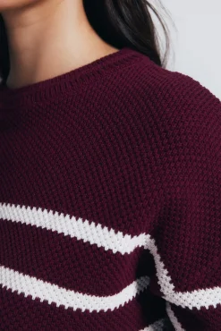 Jersey rayas algodón