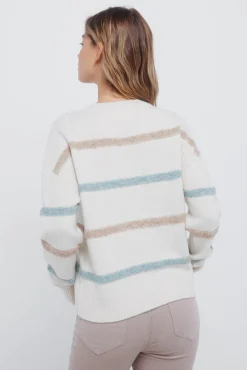 Jersey rayas bicolor