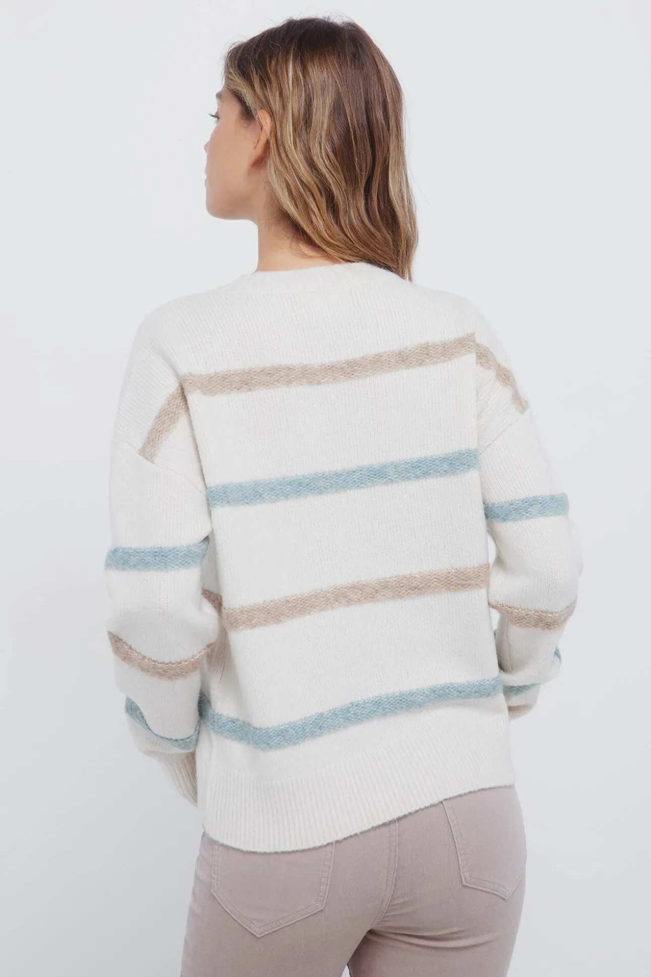 Jersey rayas bicolor