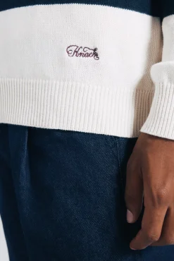 Jersey rayas cuello polo