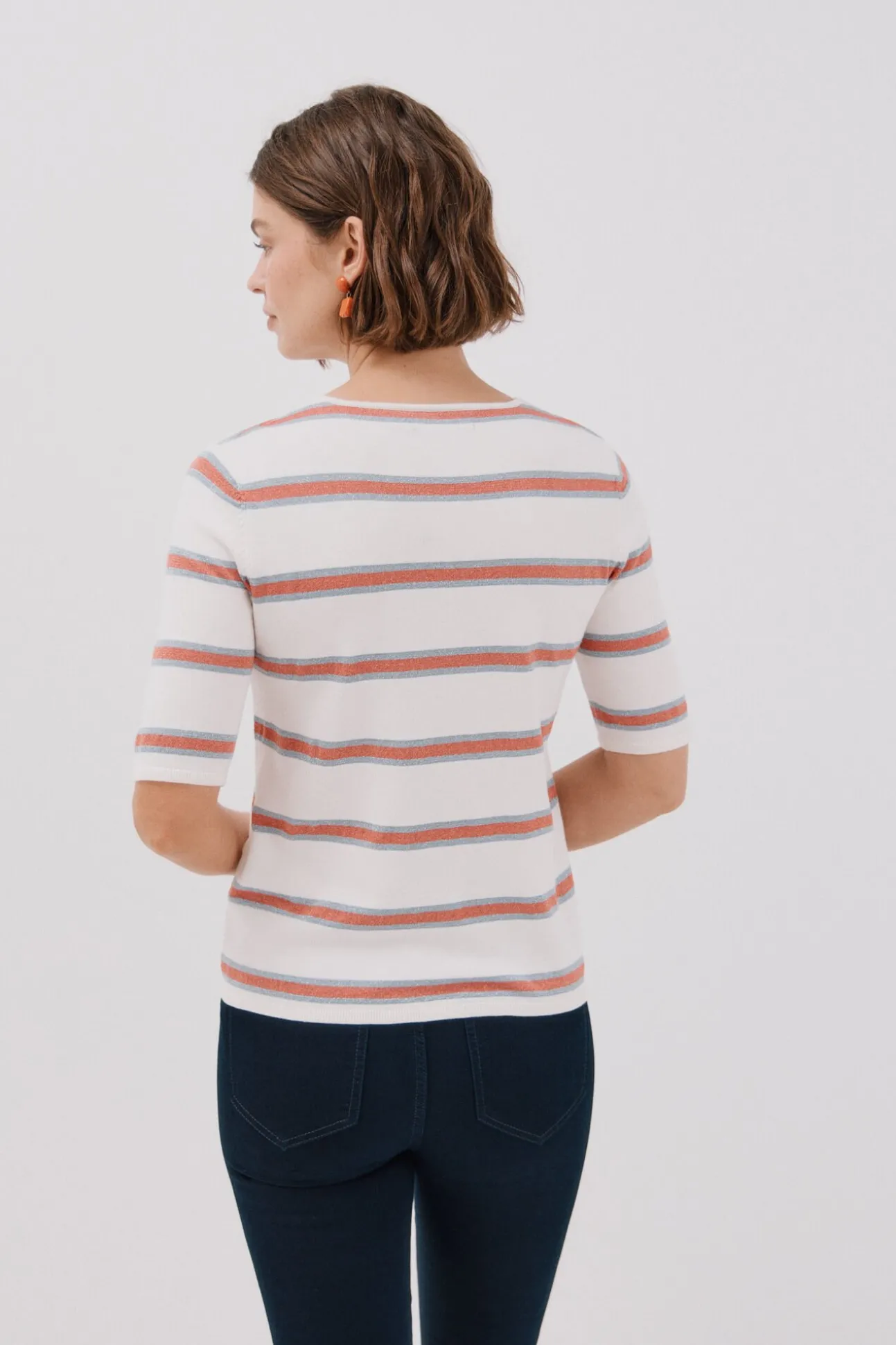 Jersey rayas multicolor