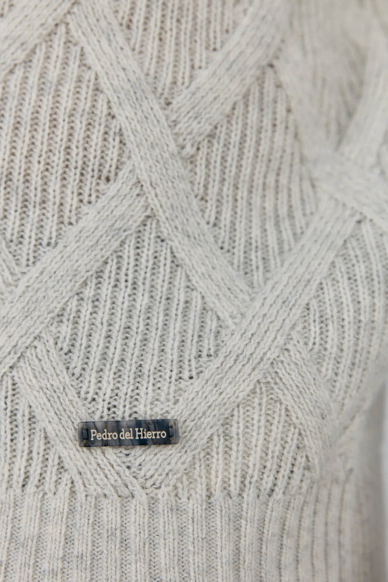 Jersey rombos cuello redondo