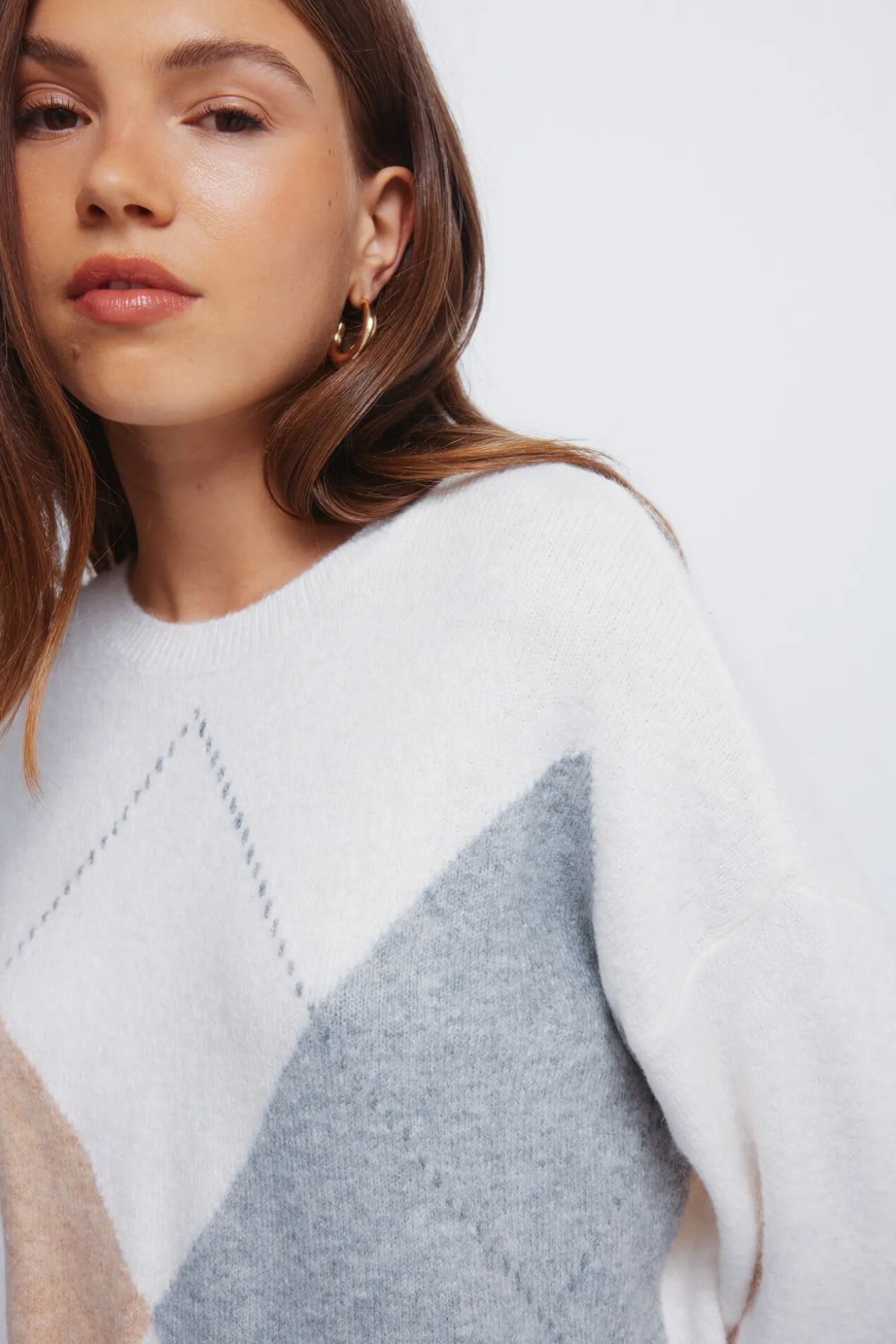 Jersey rombos delantero