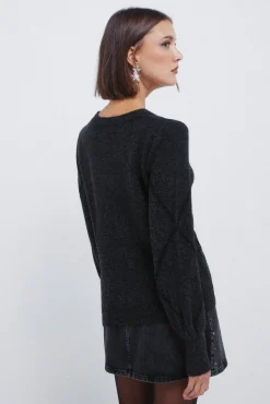 Jersey rombos lentejuelas