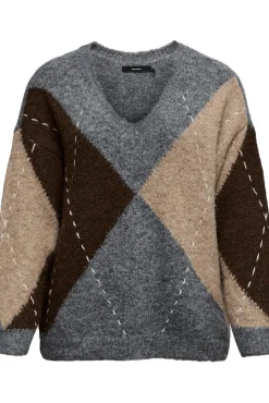 Jersey rombos talla grande