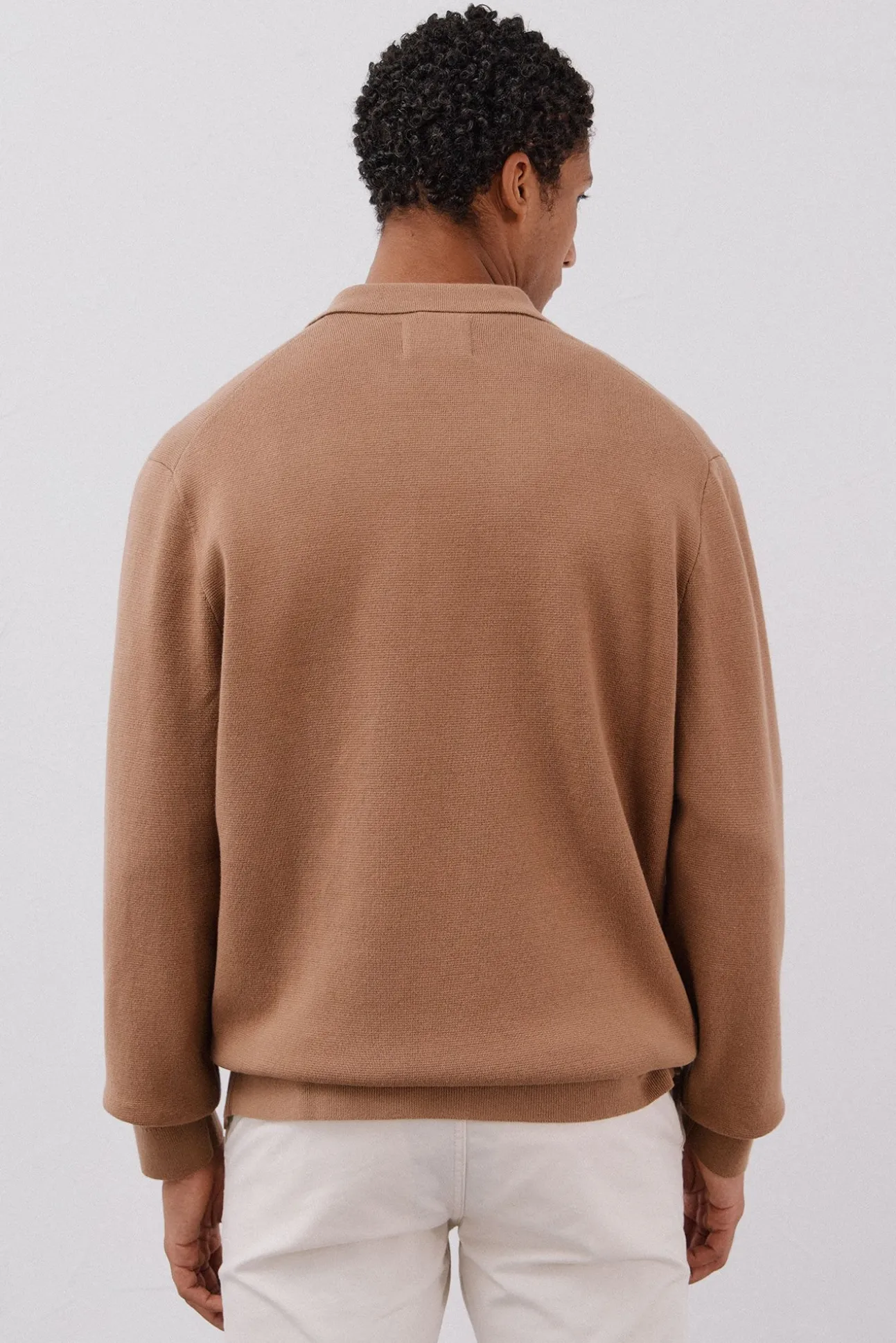 Jersey sobrecamisa punto algodón